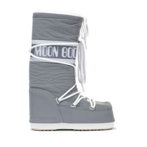 Lány téli magas csizmák MOON BOOT ICON REFLEX, 001 silver kép