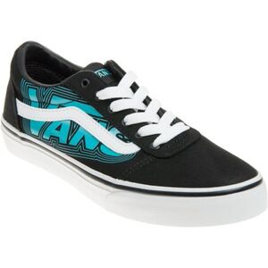 Fiú szabadidőcipők VANS YT Ward Glow Vans Neon blue black kép