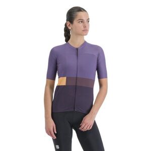 Női rövid ujjú kerékpáros mez SPORTFUL Snap w jrs, nightshade mulled grape kép