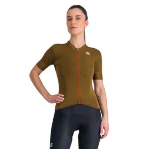 Női rövid ujjú kerékpáros mez SPORTFUL Monocrom w jersey, liquorice kép
