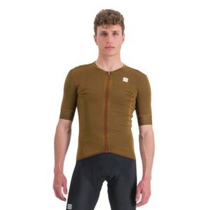 Férfi rövidujjú kerékpáros mez SPORTFUL Monocrom jersey, liquorice kép