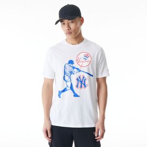 Rövid ujjú póló NEW ERA MLB Player graphic table tee NEYYAN kép