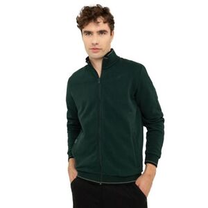 Férfi bélelt zipzáras pulóver VOLCANO B-WIND-300-GREEN kép