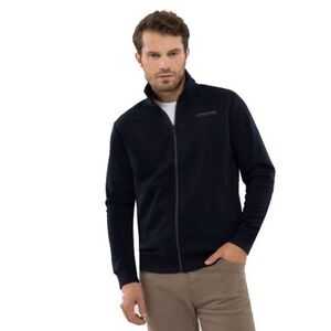Férfi zipzáras pulóver VOLCANO B-LENOX-600-NAVY kép
