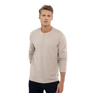 Férfi hosszú ujjú póló VOLCANO L-KROTI-101-CREAM kép