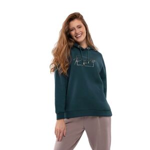 Női melegített kapucnis pulóver VOLCANO B-FUNDY-603-TURQUOISE kép