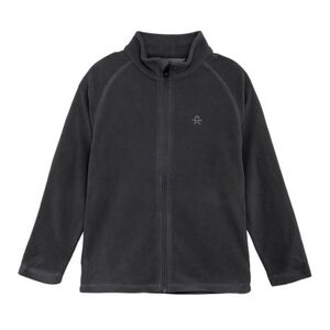 Gyerek kapucnis pulóver cipzárral COLOR KIDS Fleece Jacket, Full Zip-161-Phantom kép