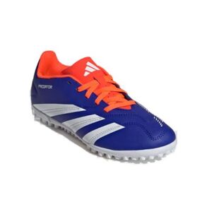 Fiú focicipők turf ADIDAS Predator Club K TF lucid blue cloud white solar red kép