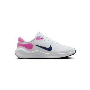 Lány sportcipő (edzőcipő) NIKE Revolution 7 white midnight navy playful pink kép