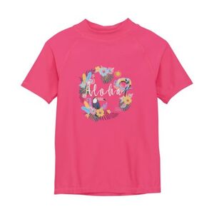 Gyerek fürdőpóló COLOR KIDS T-shirt W. Print-5170-Knockout Pink kép