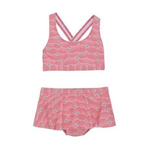Lány fürdőruhák COLOR KIDS Bikini W. frills & Skirt, AOP-5039-Plumeria kép