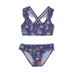 Lány fürdőruhák COLOR KIDS Bikini W. Short Skirt, AOP-6149-Marlin kép
