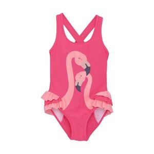Lány fürdőruhák COLOR KIDS Swimsuit W. Application 5170-Knockout Pink kép