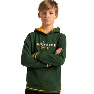 Fiú kapucnis pulóver VOLCANO B-STYLE JUNIOR 300 GREEN kép