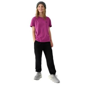 Lány melegítőnadrágok 4F JUNIOR TROUSERS-JWAW24TTROF754-20S-DEEP BLACK kép