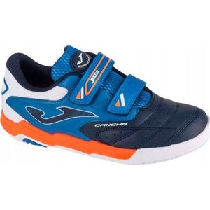 Fiú futballcipők terem JOMA Cancha 2403 K IC navy blue royal blue kép