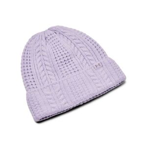 Női téli sapka UNDER ARMOUR W Halftime Cable Knit Beanie-PPL kép