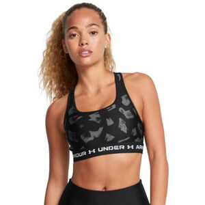 Női edzősport melltartó UNDER ARMOUR Crossback Mid Print-BLK kép