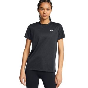 Női rövid ujjú edzőpóló UNDER ARMOUR Tech Riddle SSC-BLK kép