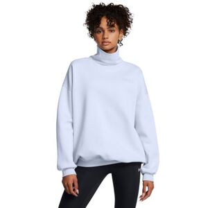 Női bélelt kapucnis pulóver UNDER ARMOUR UA Icon Fleece OS Mock Crew-BLU kép