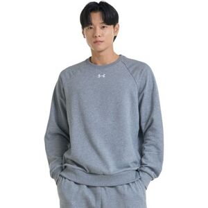 Férfi bélelt kapucnis pulóver UNDER ARMOUR UA Rival Fleece Crew-GRY I kép