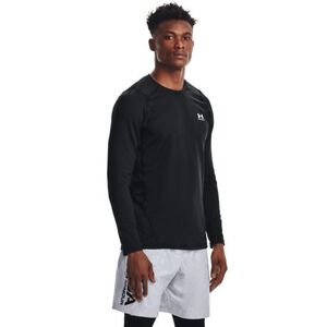 Férfi hosszú ujjú kompressziós póló UNDER ARMOUR UA CG Armour Fitted Crew-BLK kép