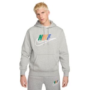 Férfi kapucnis pulóver NIKE M NK CLUB BB HDY FUTURA BLOCK-063 DK GREY HEATHER SMOKE GRY kép