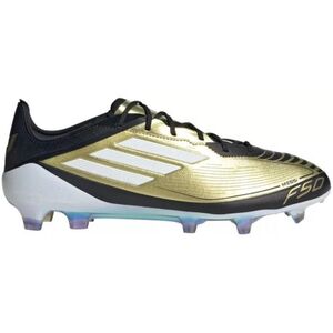Férfi kültéri focicipők ADIDAS F50 Elite Messi M FG gold metallic cloud white core black kép