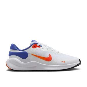 Fiú sportcipők (edzőcipők) NIKE Revolution 7 GS white team orange astranomy blue kép