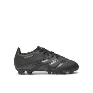 Fiú focicipők kültéri ADIDAS Predator K FG core black carbon gold met kép