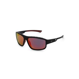 Polarizált napszemüvegek H.I.S. POLARIZED HPS47105-1, black, smoke with red mirror POL, 62-15-139 kép