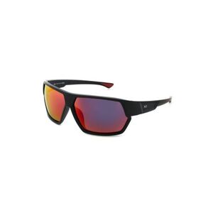 Polarizált napszemüvegek H.I.S. POLARIZED HPS37105-1, black, smoke with red mirror POL, 66-10-142 kép