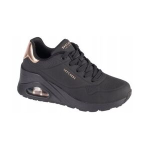 Női szabadidőcipők SKECHERS Uno Wedge black rose kép