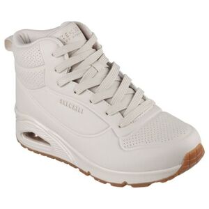 Női szabadidőcipők SKECHERS Uno Lace Up High off white kép