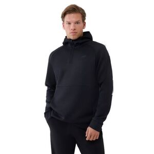 Férfi kapucnis pulóver 4F SWEATSHIRT FNK M457-20S-DEEP BLACK kép