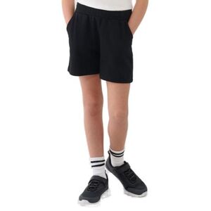 Lány melegítőnadrág rövidnadrág 4F JUNIOR SHORTS CAS F470-20S-DEEP BLACK kép