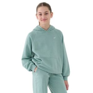 Lány kapucnis pulóver 4F JUNIOR SWEATSHIRT F1478-47S-MINT kép