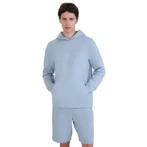 Férfi kapucnis pulóver 4F SWEATSHIRT M1621-34S-LIGHT BLUE kép