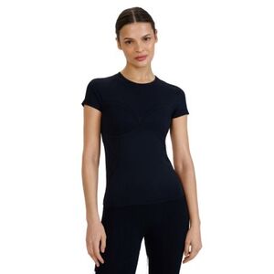 Női rövid ujjú edzőpóló 4F TSHIRT FNK F1270-20S-DEEP BLACK kép