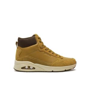 Férfi bokacsizmák télen SKECHERS Uno Mid Sneaker wheat kép