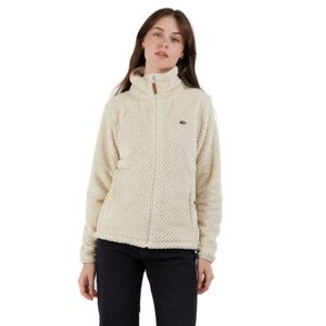 Női cipzáras pulóver FUNDANGO Shiren Fleece Jacket-150-butter kép