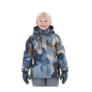 Fiú síkabát COLOR KIDS Ski Jacket - AOP -7842-Stormy Weather kép