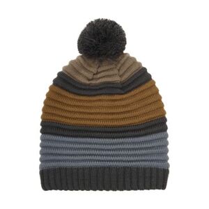 Fiú téli sapka COLOR KIDS Hat - Colorblock-1919-Phantom kép
