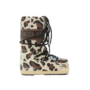 Junior magas téli cipők MOON BOOT MB ICON ANIMAL JR-V010 LEOPARD kép