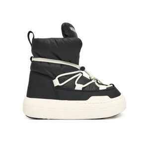 Junior bokacsizmák téli cipők MOON BOOT MB JR PARK LACE MID, N001 BLACK kép