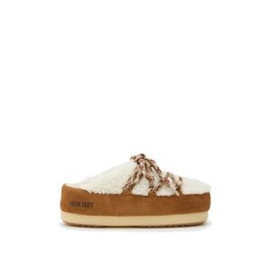 Női szandálok MOON BOOT MB EVX MULE SHEARLING, MA03 WHISKY OFF WHITE kép