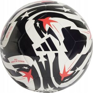 Futball labda ADIDAS FCWC CLB WHITE BLACK LUCRED kép