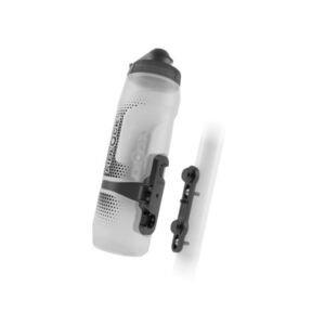 Biciklis palack FIDLOCK set láhve s držákem BOTTLE TWIST průhledná bílá 800 ml kép