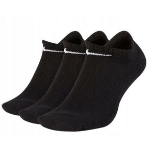 Zoknik NIKE 3 PACK - Nike Everyday Lightweight No-Show black kép