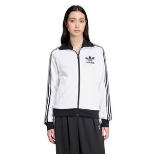 Női cipzáras pulóver ADIDAS ORIGINALS CLASSIC TT-WHITE kép